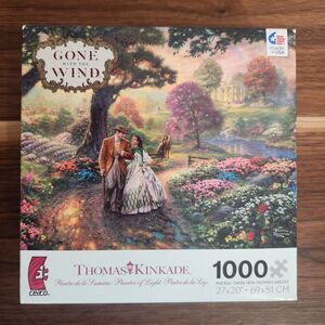 Thomas Kinkade Gone With The Wind 1000 Piece Puzzle 27” X 20" SEALED Ceaco